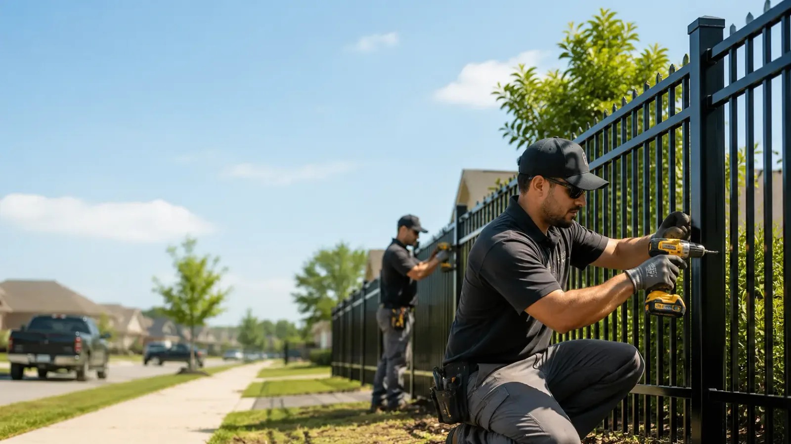 Metal Fence Installation in Sand Lake, MI